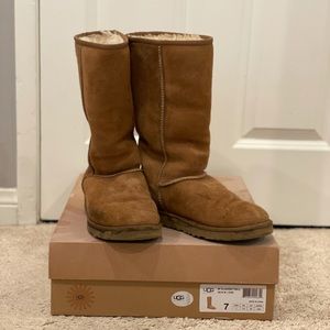 UGG Class Tall Chestnut Boots Size 7